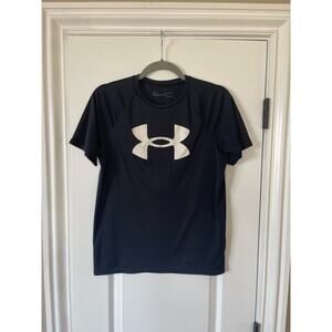 Under Armour Boys/Youth Black Tech T-Shirt Size YL